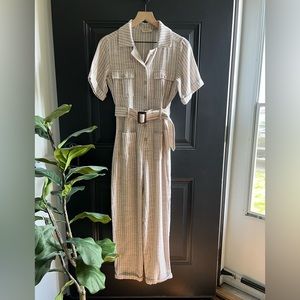 NWOT Roolee Belted Jumpsuit